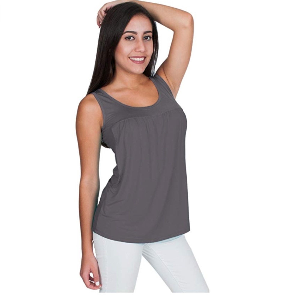NEW! Sleeveless Nursing Tank Top for Breastfeeding NWT